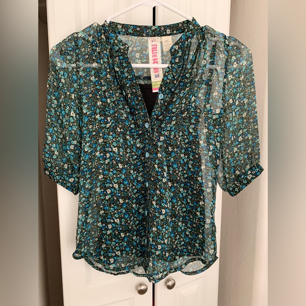 Floral blouse with camisole